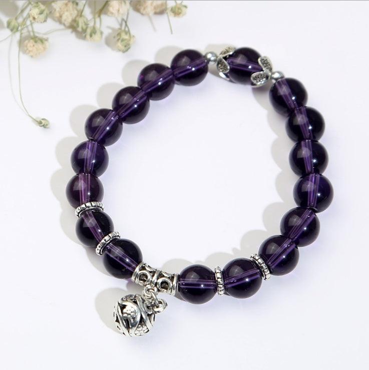 Demi-fine Opal Beads Bracelet | Daily Wear Purple 2