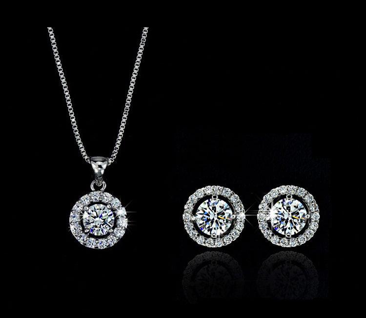 Elegant Versatile Jewelry Set | Daily Wear Silver Set of 2