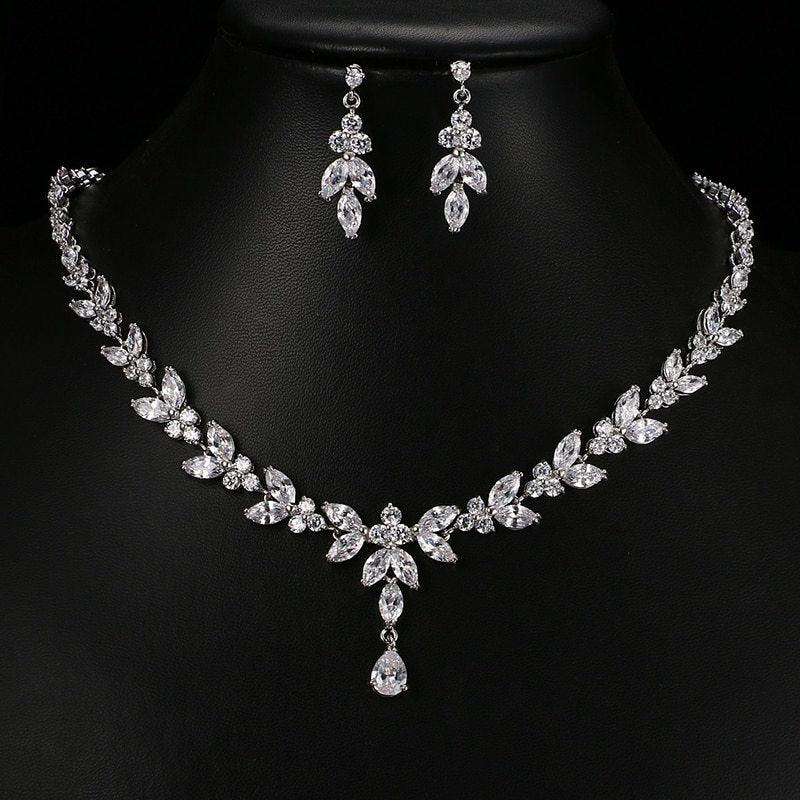 Stylish Necklace and Earrings Jewelry Set | Party Collection Set