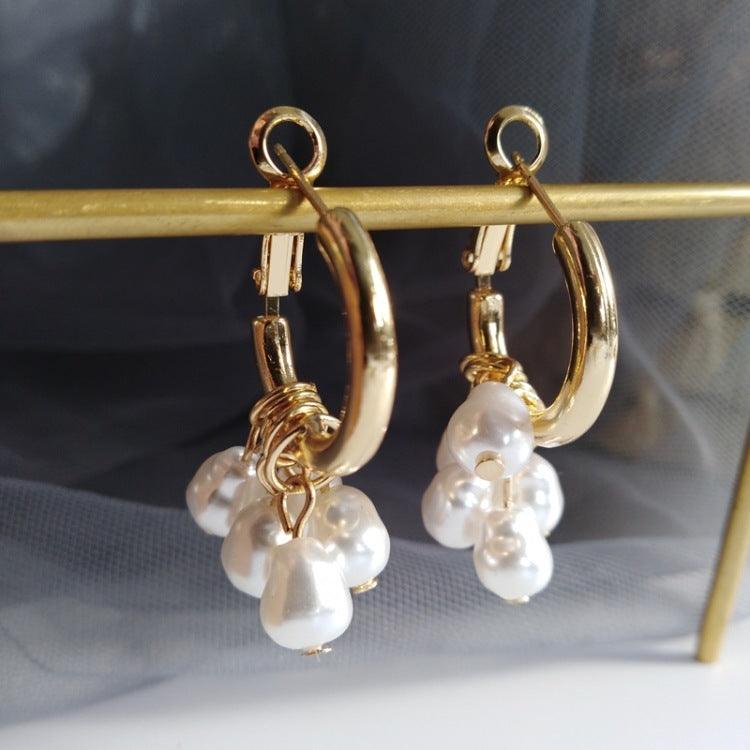 Pearl Tassel Earrings | Daily Wear