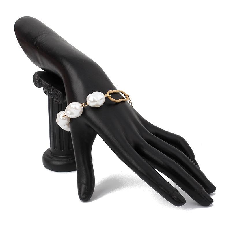Elegant Baroque Irregular Pearl Bracelet | Daily Wear