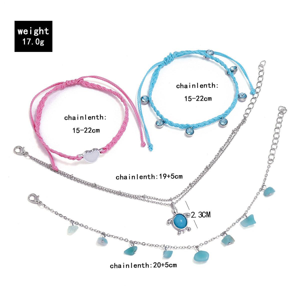 Hand-woven Love Anklets | Daily Wear
