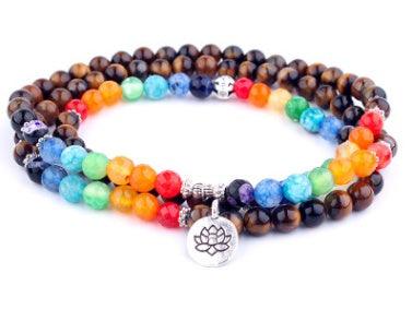 Lotus Life Tree Bracelet - Fashion Wear Colorful lotus 35