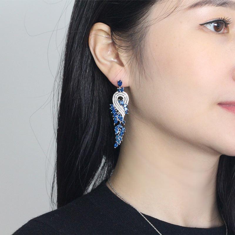 18K Gold Plated Long Tassel Earrings