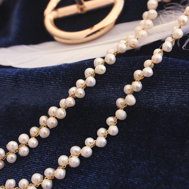 Hand-woven Pearl Necklace | Fashion Wear