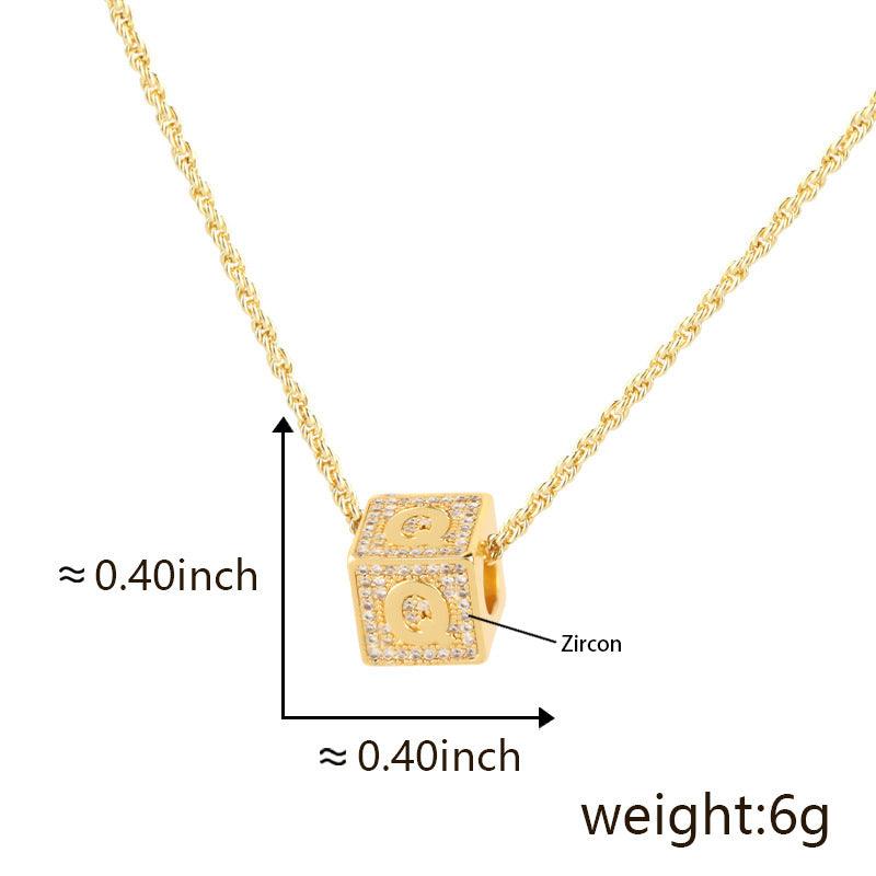 BoldlyBeautiful - 26 English Letter Pendant Necklace - BoldlyBeautiful