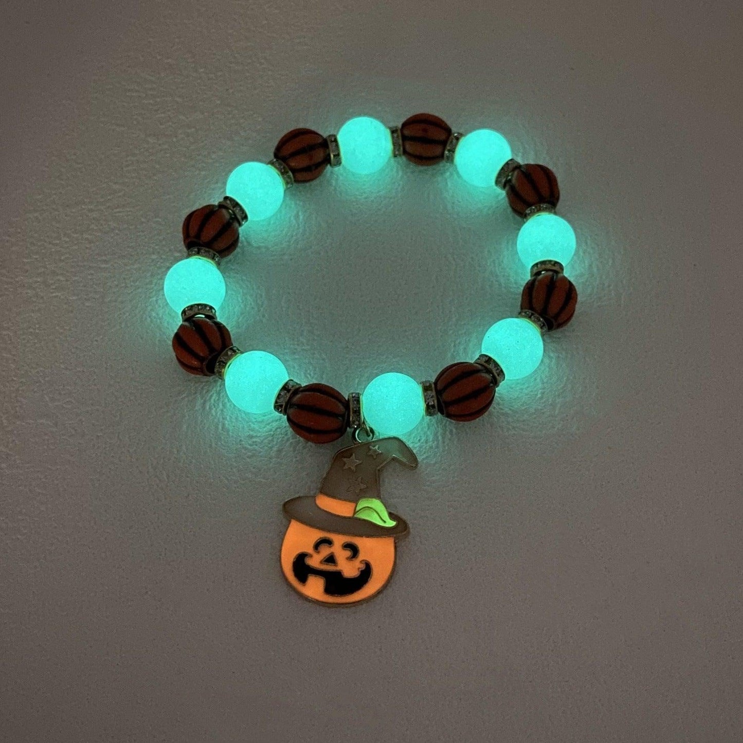 Halloween Vintage Pumpkin Bracelet | Gothic Jewelry B