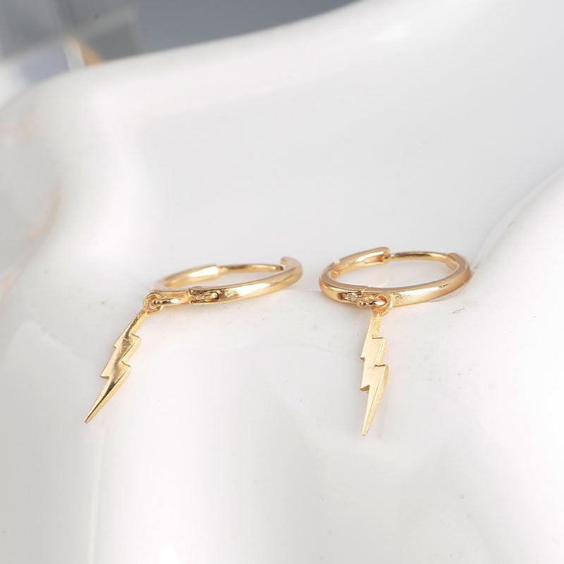 Lightning Sterling Silver Female Earrings