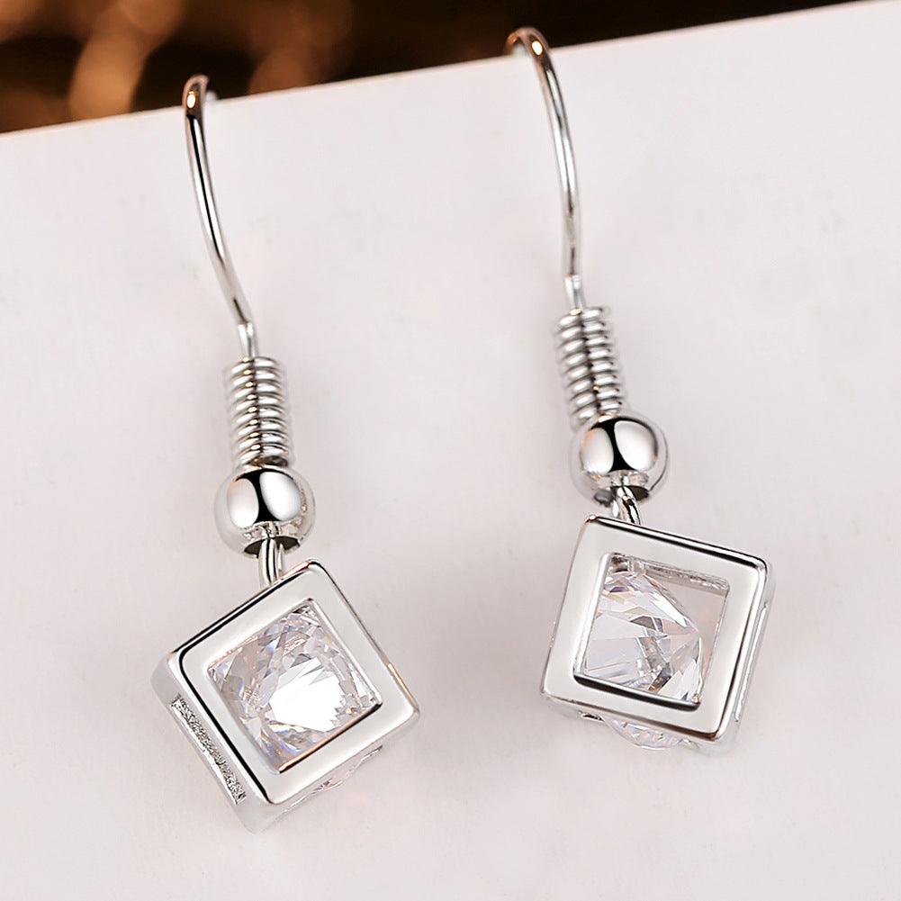 Water Cube Zircon Jewelry Set