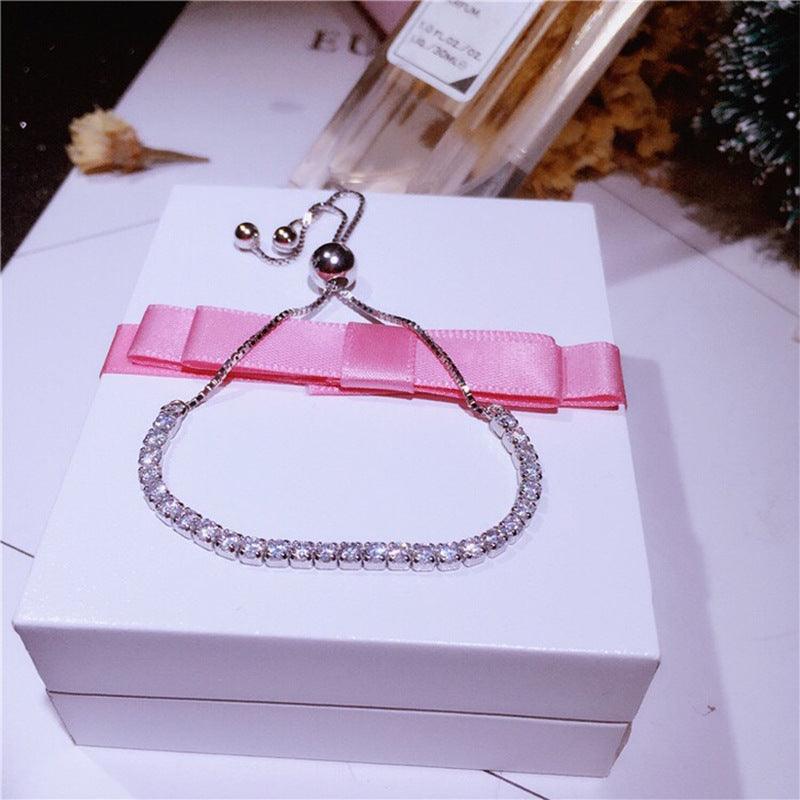 Elegant 925 Sterling Silver Star Shining Bracelet | Daily Wear