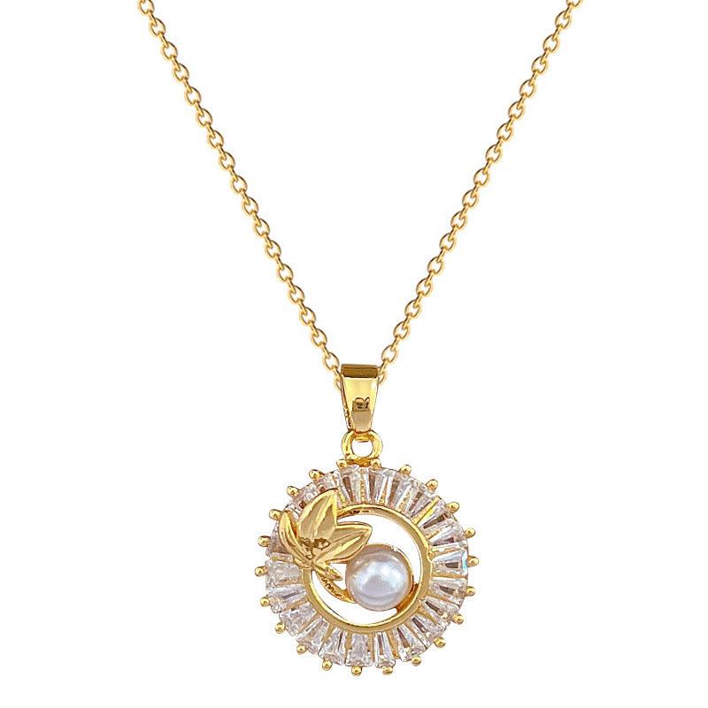 Square Full Diamond Jewelry Set | Daily Wear