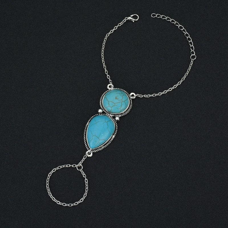 Turquoise Tassel Bracelet | Party Wear
