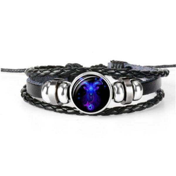 Zodiac Constellation Braided Bracelet | Astro Collection Capricorn