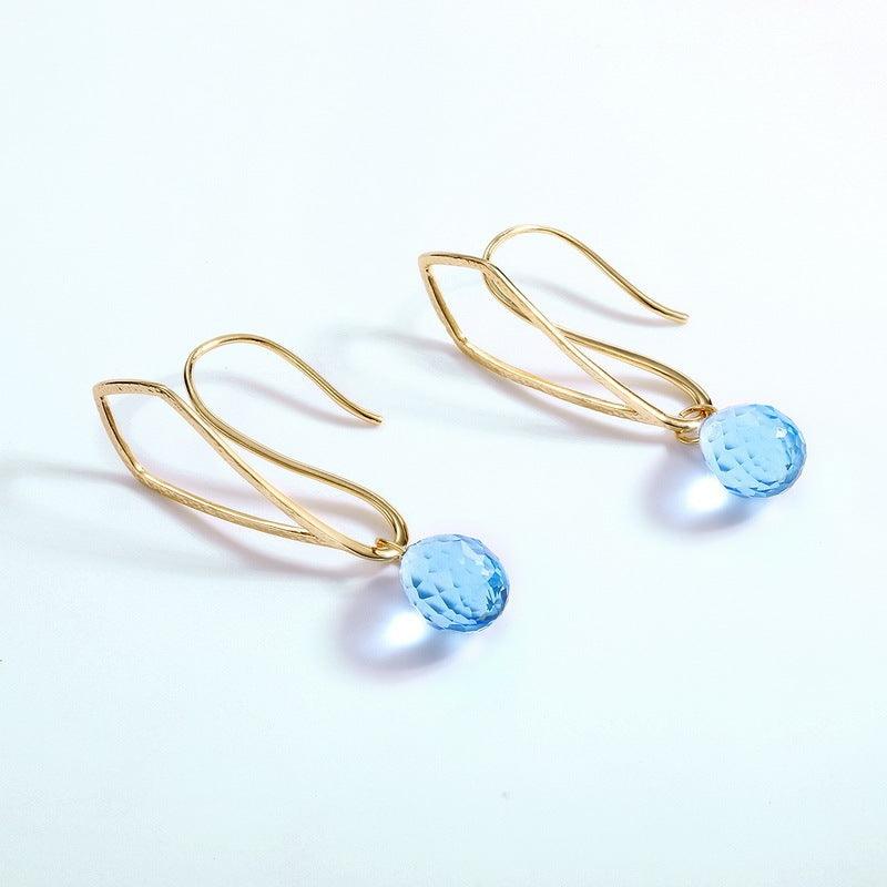 Elegant Crystal Earrings | Daily Wear