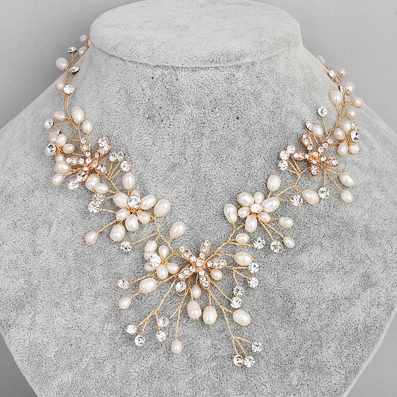 Elegant Pearl Necklace & Earring Set | Fashion Jewelry