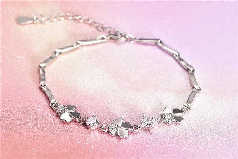 Elegant Four-leaf Clover Bracelet | Daily Wear