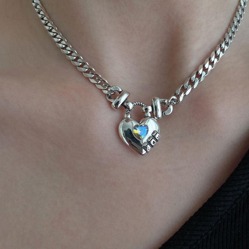 Heart Sweater Necklace | Fashion Jewelry