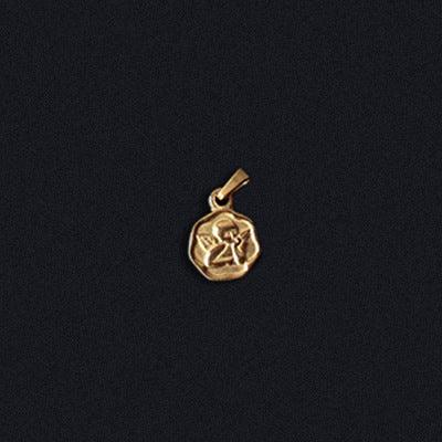 Cross Peach Heart Pendant - Daily Wear P