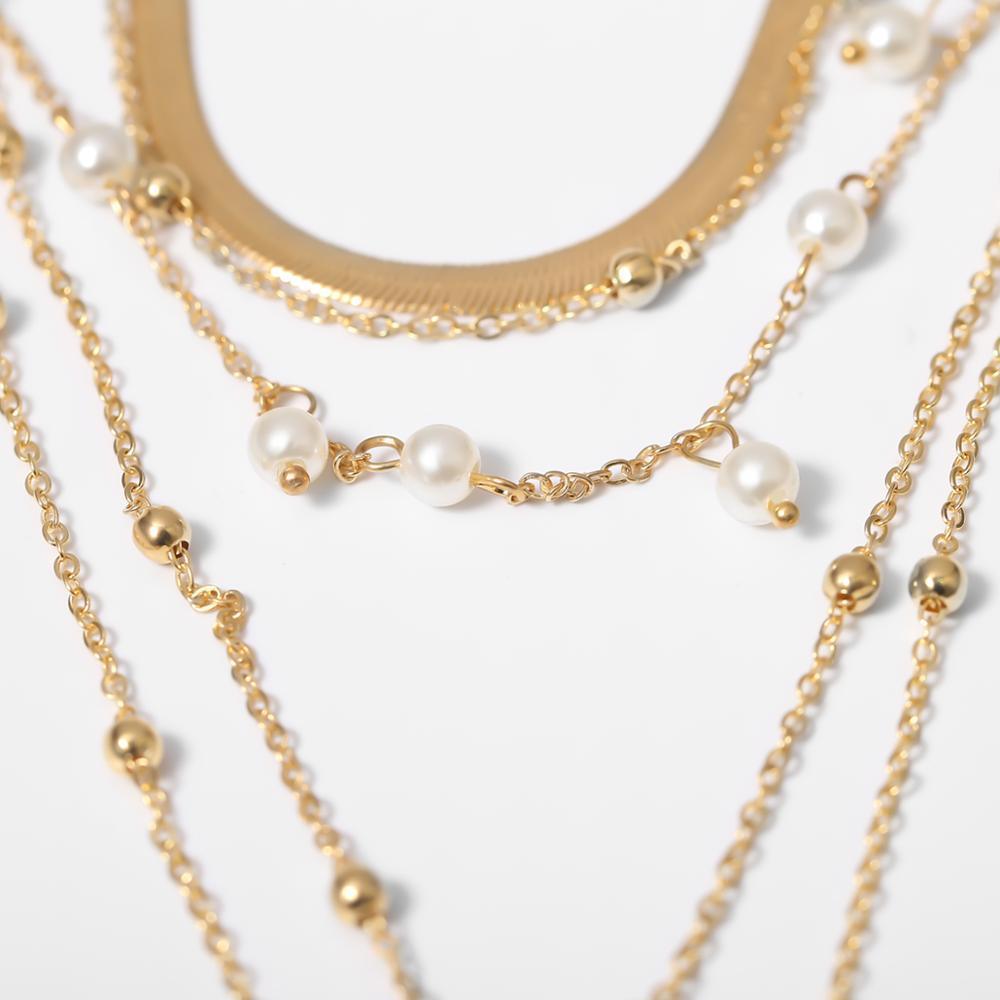 Multi-Element Pearl Necklace | Fashion Collection