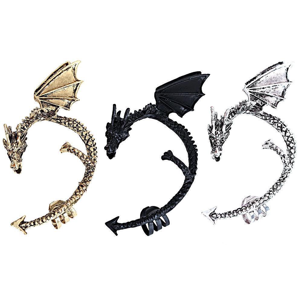 Creative Flying Dragon Ear Clip Set