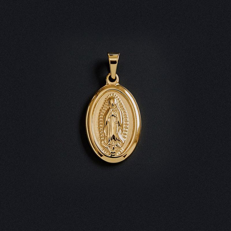 Cross Peach Heart Pendant - Daily Wear Q