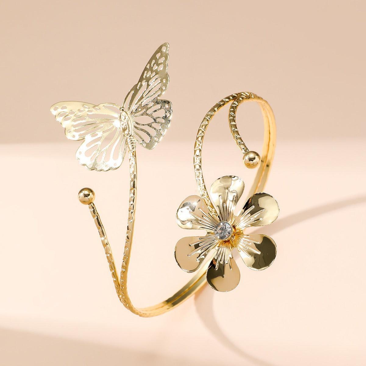 Elegant Butterfly Bracelet | Fashion Collection Gold-B