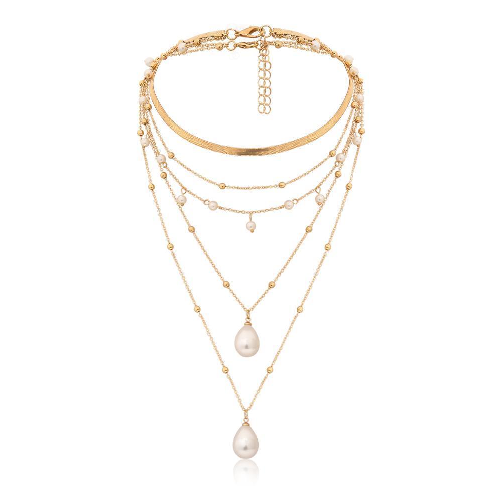 Multi-Element Pearl Necklace | Fashion Collection