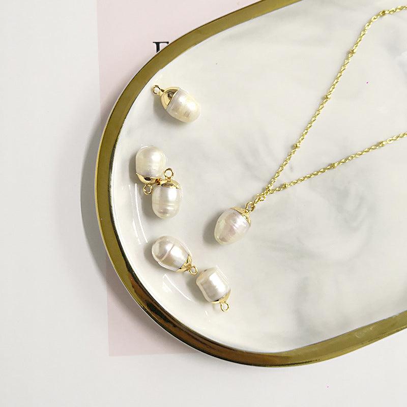 Freshwater Pearl Pendant Necklace Elegant Jewelry