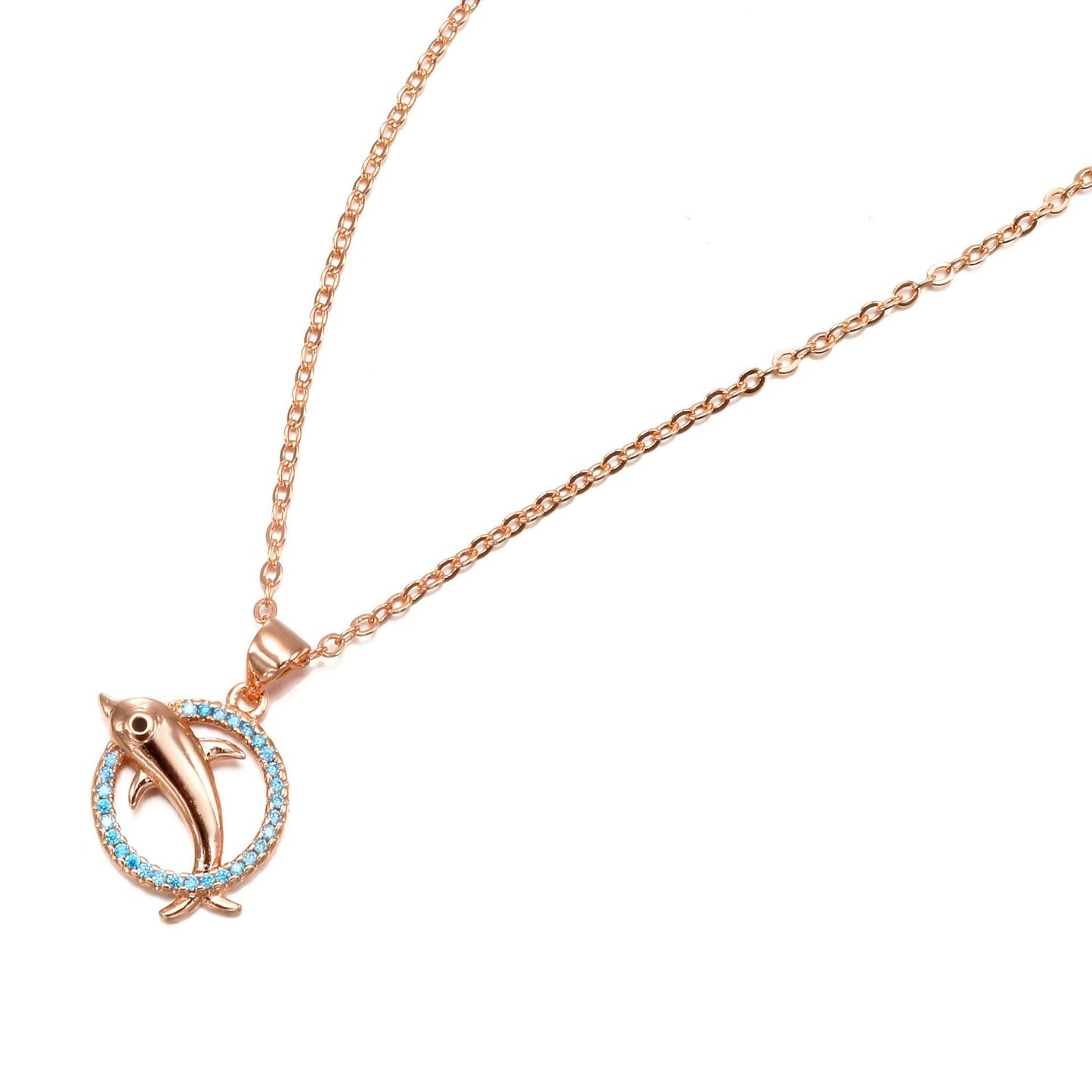 Romantic Dolphin Necklace For Daily Wear | BoldlyBeautifuls