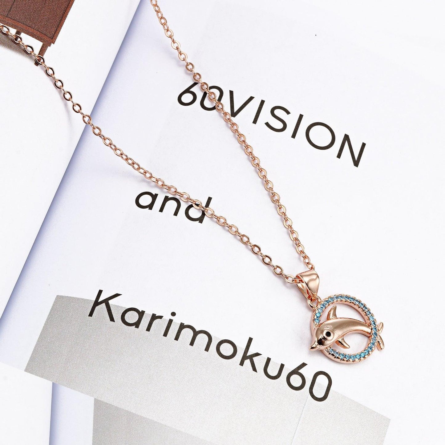 Romantic Dolphin Necklace For Daily Wear | BoldlyBeautifuls
