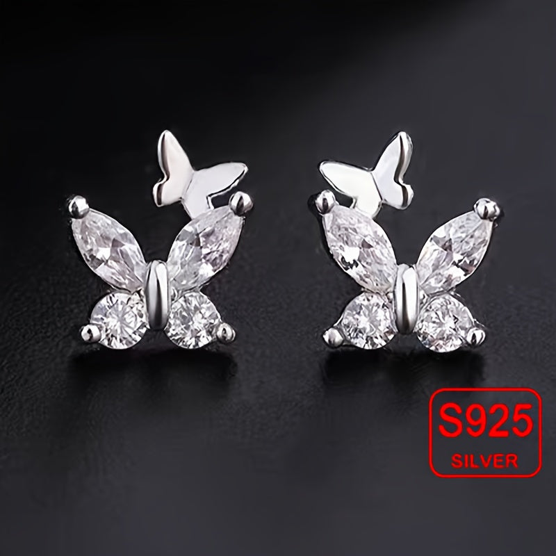 925 Sterling Silver Anti Allergic Earrings