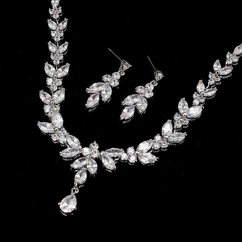 Stylish Necklace and Earrings Jewelry Set | Party Collection