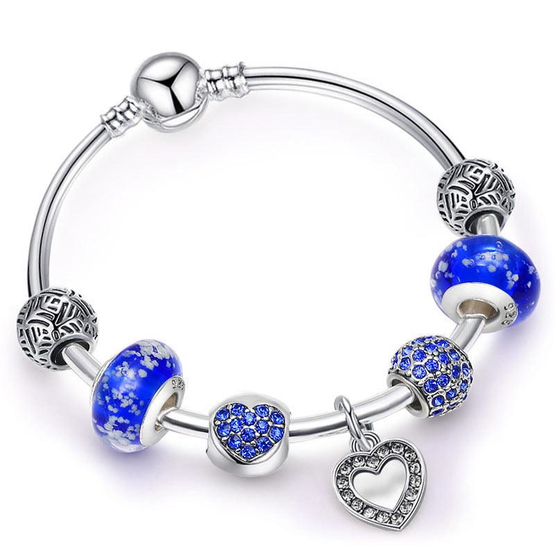 DIY Beaded Bracelet | Fashion Collection Blue