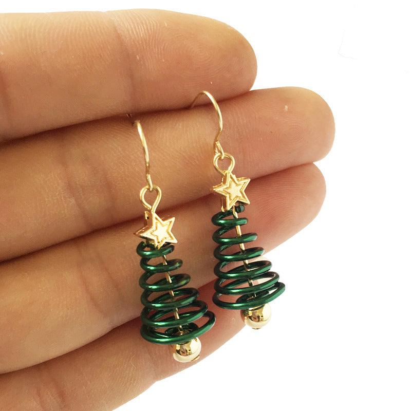 Bohemian Creative Curved Wavy Earrings | Daily Wear