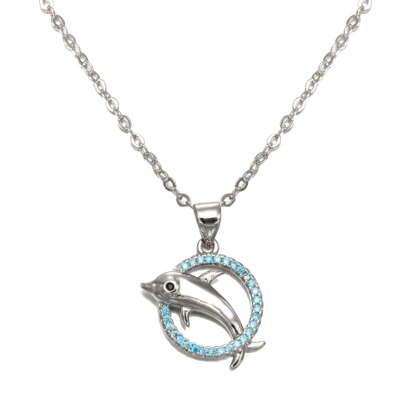 Romantic Dolphin Necklace For Daily Wear | BoldlyBeautifuls