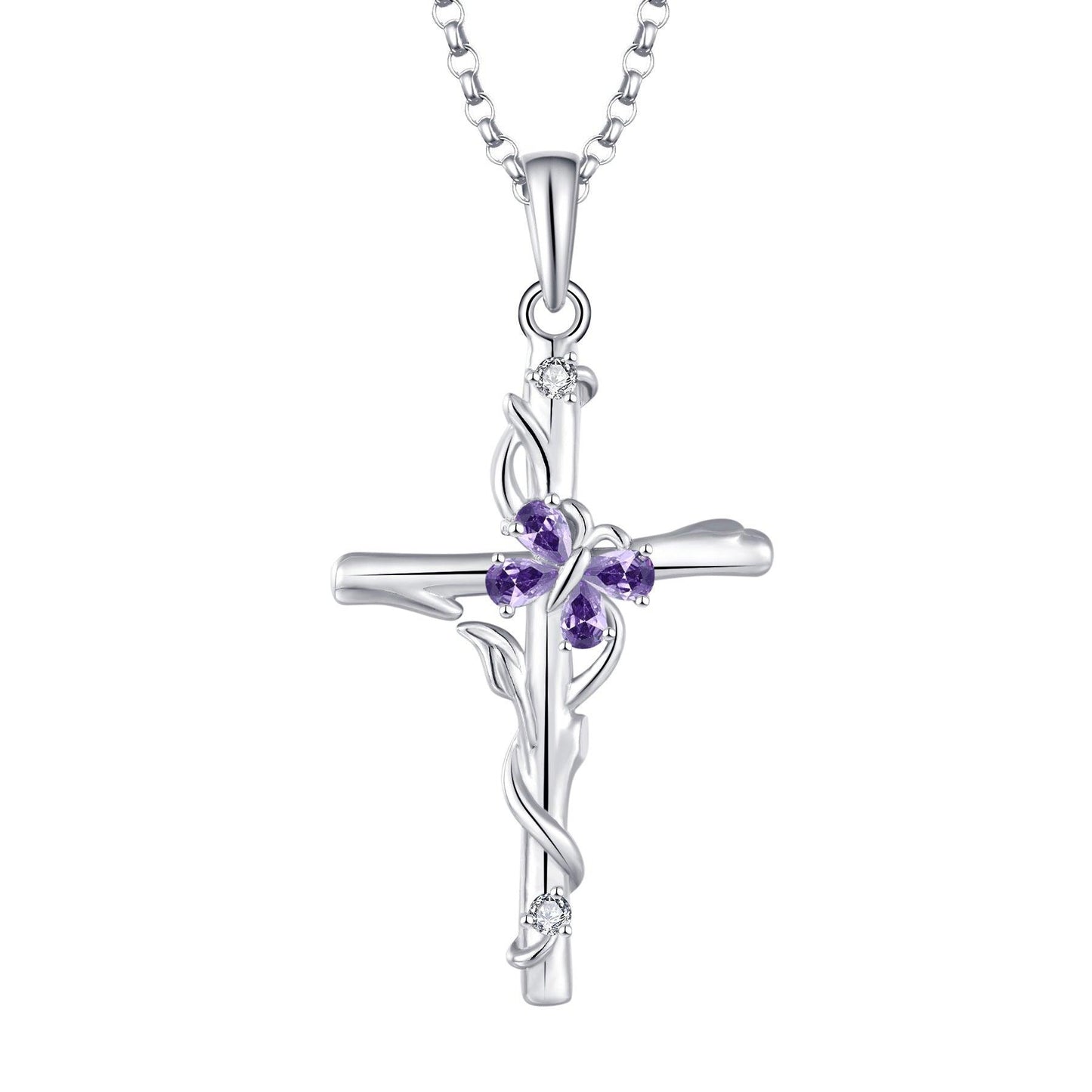 Christ Pendant Necklace | Daily Wear ZirconiumIV