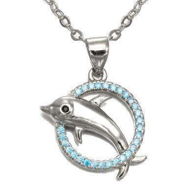 Romantic Dolphin Necklace For Daily Wear | BoldlyBeautifuls