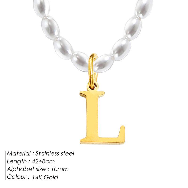 Elegant Alphabet Necklace | Daily Wear 2025 L 14K Gold