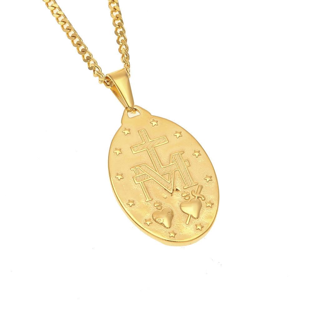 Cross Virgin Magic Pendant Chain - Daily Wear