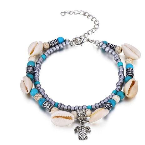 Conch Mizhu Yoga Anklet | Beach Collection Z