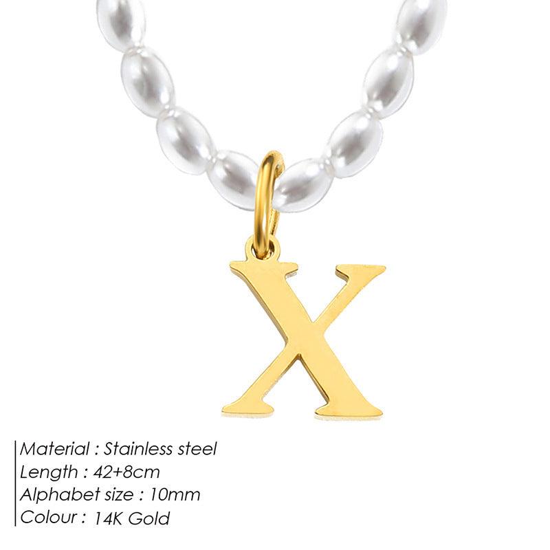 Elegant Alphabet Necklace | Daily Wear 2025 X 14K Gold