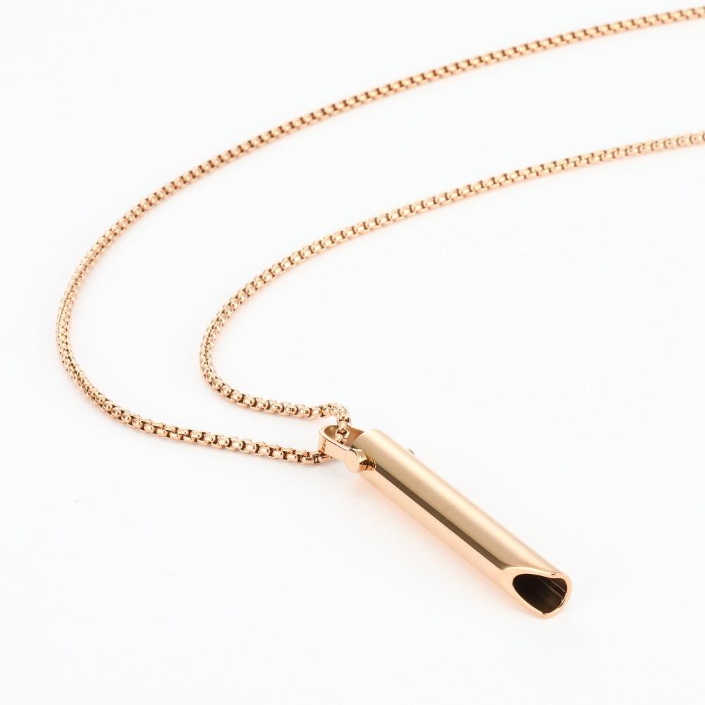 Adjustable Breathing Necklace | BoldlyBeautifuls Rose Gold