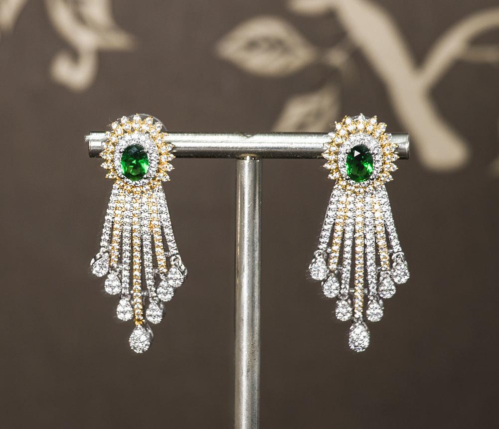 Elegant Four-piece Zircon Jewelry Set | Fashion Collection