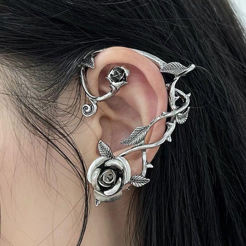 Elegant Rose Earrings | Fashion Wear