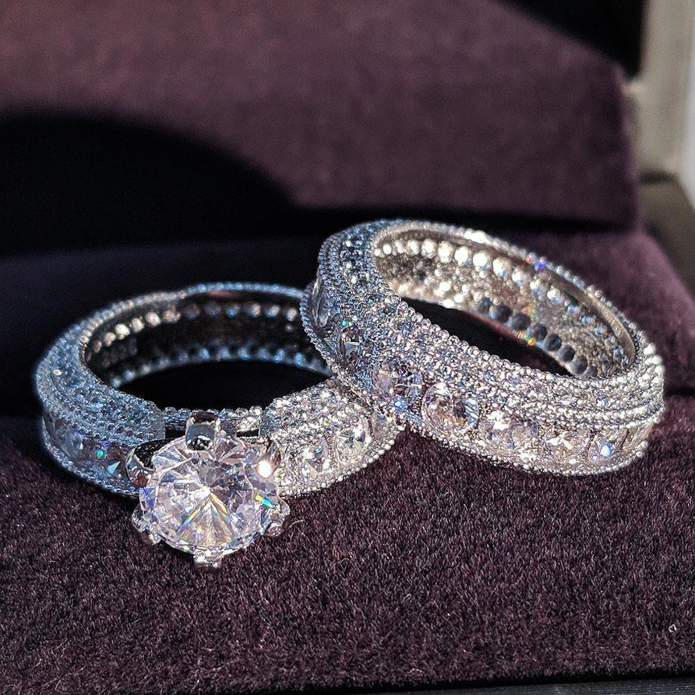 Sparkling Silver Wedding Ring | Weeding Collection Silver