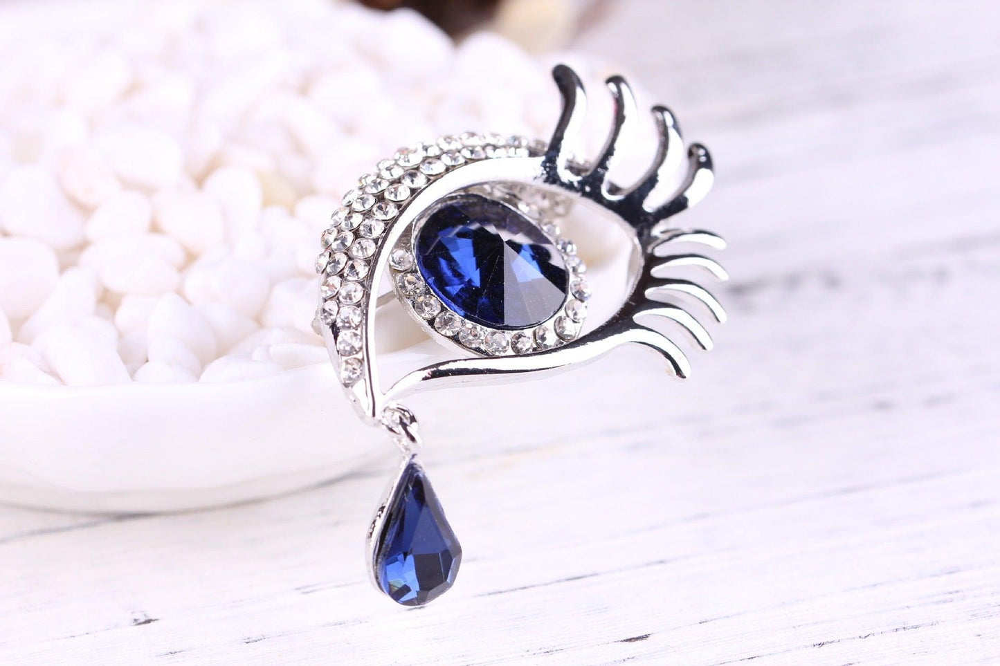 Diamond-encrusted Brooch | Fashion Accessory