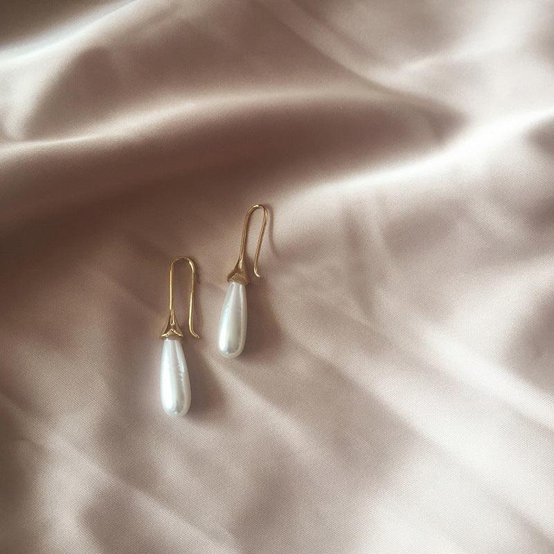 Waterdrop Pearl Earrings | Daily Wear 2025 Long Pearl