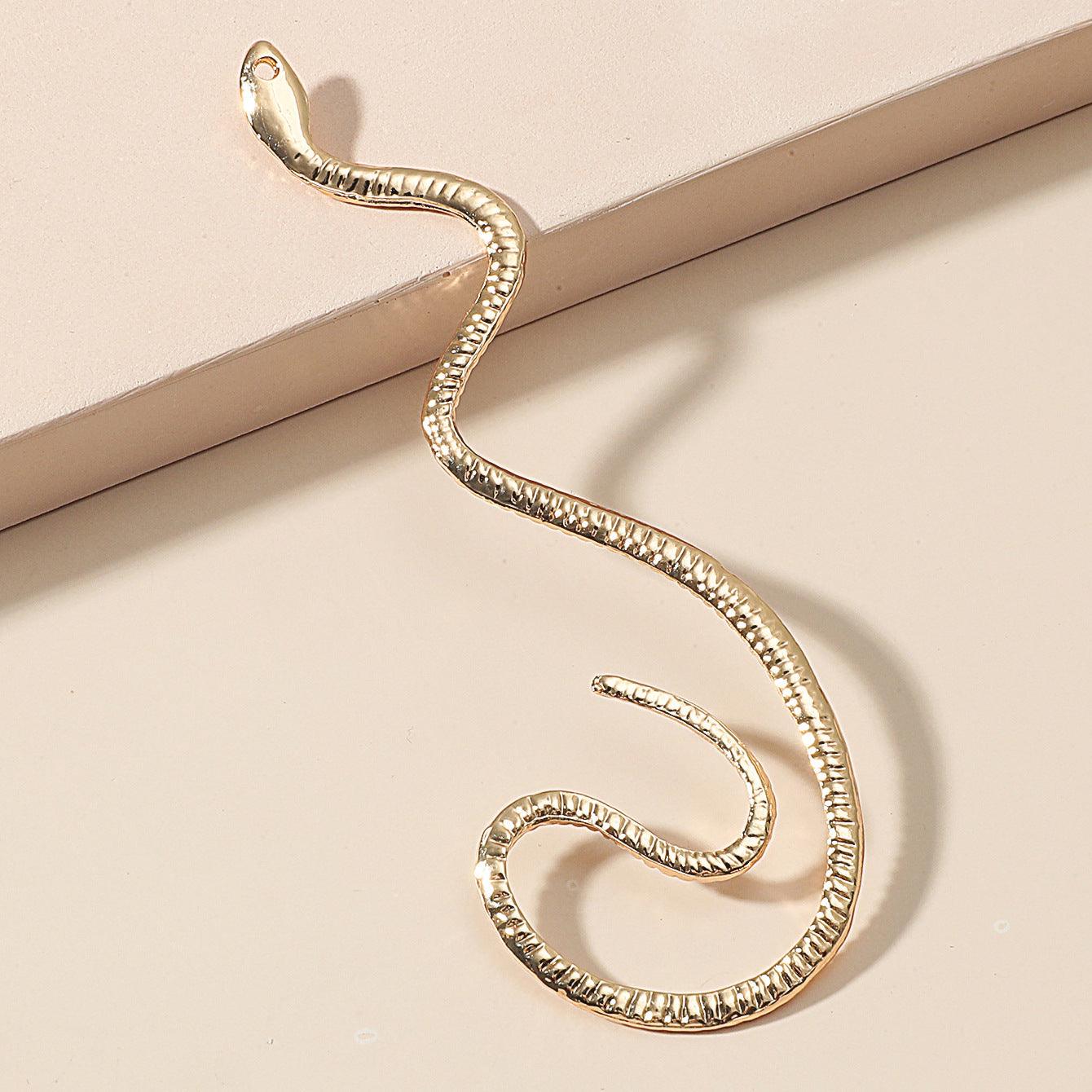 Vintage Snake Ear Non Pierced Earring | Party Wear Gold