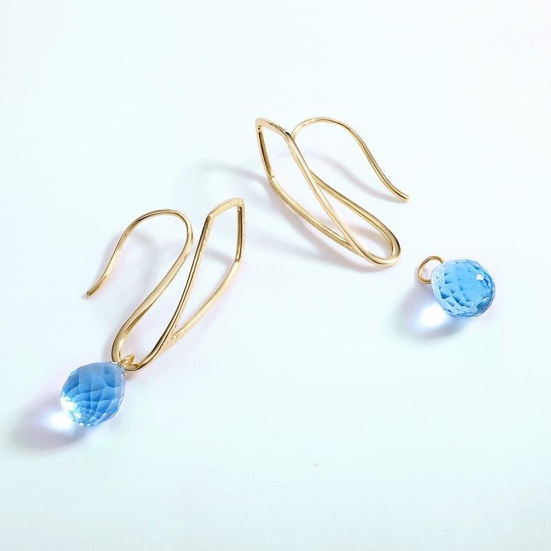 Elegant Crystal Earrings | Daily Wear