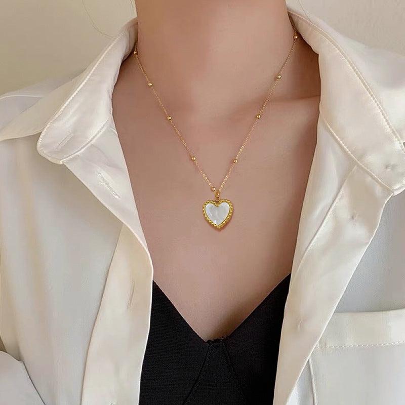 Heart-shape Love Necklace | Minimalist Jewelry